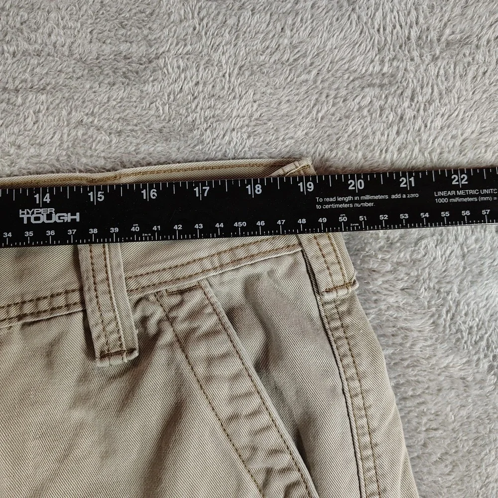 Levi's Mens Cargo‎ Shorts Size 38 Khaki Casual 100% Cotton 9.5